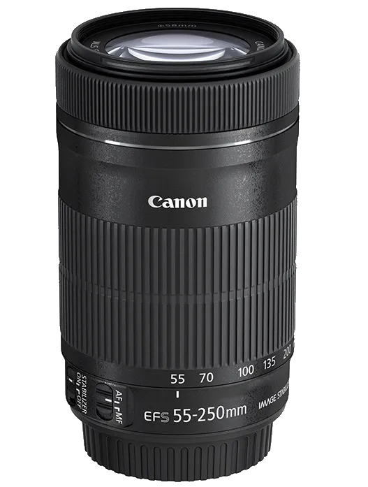 Чистка от пыли Canon EF-S 55-250 f/4-5.6 IS