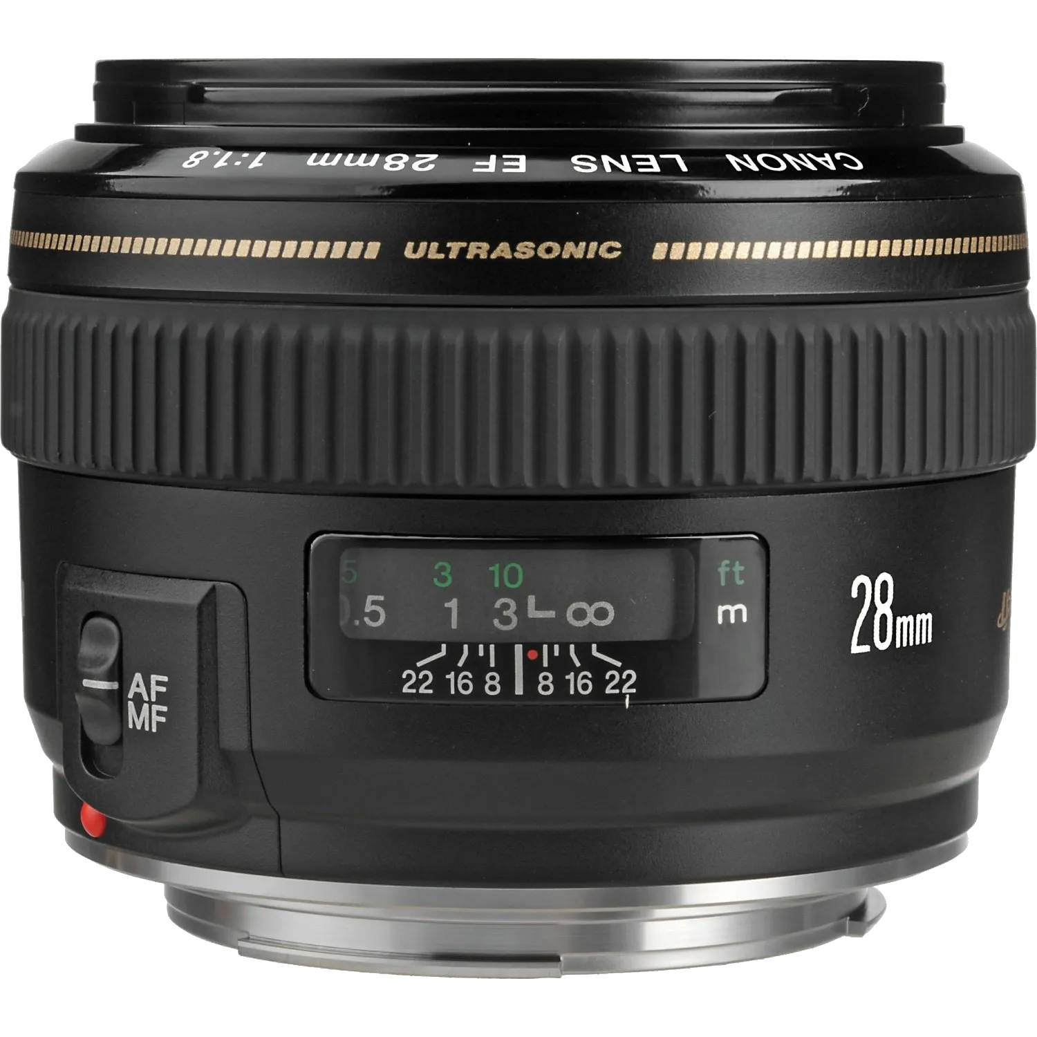 Чистка от пыли Canon EF 28 f/1.8 USM