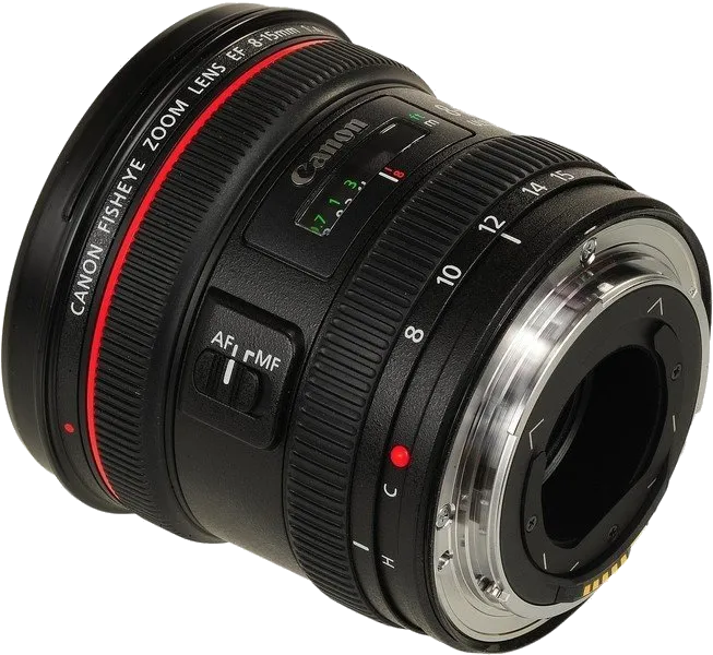 Чистка от пыли Canon EF 8-15mm f/4.0L Fisheye USM