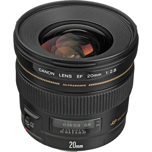 Чистка от пыли Canon EF 20 f/2.8 USM