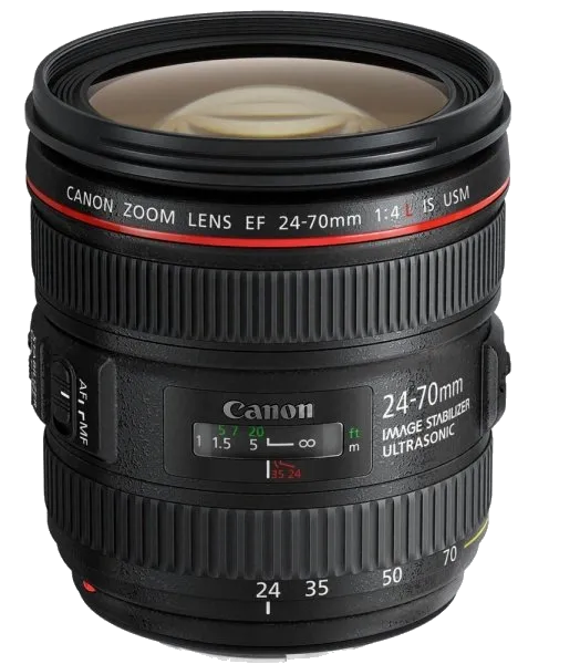Чистка от пыли Canon EF 24-70mm f/4L IS USM