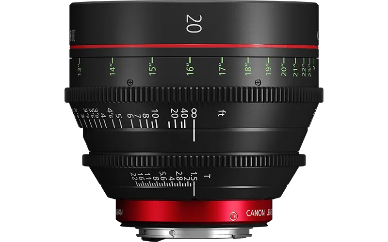 Чистка от пыли Canon CN-E20mm T1.5 L F