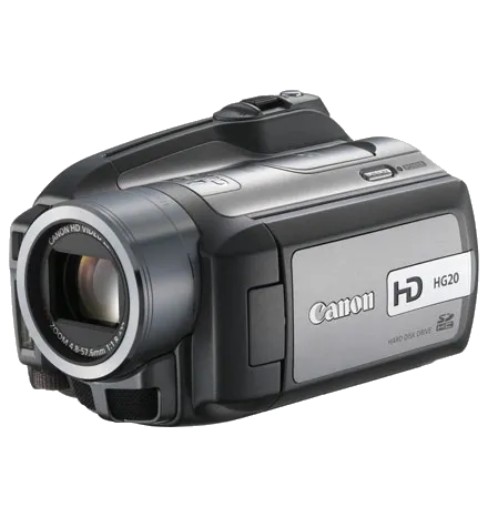 Замена дисплея (экрана) Canon HG20