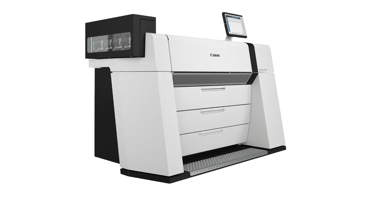 Замена трубок Canon ColorWave 9000